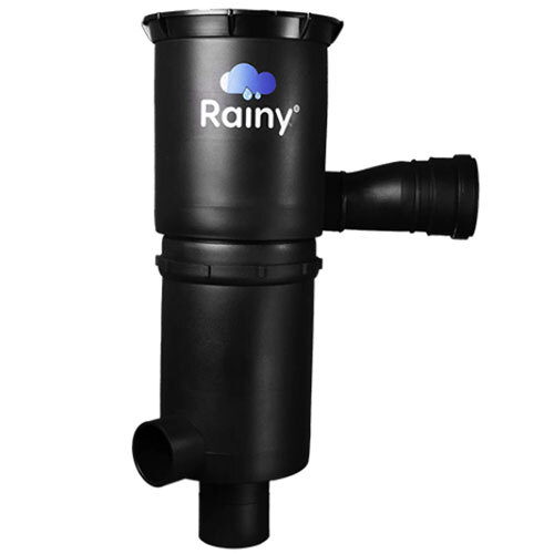 Fl-500 500 Sq Mtr Rainy Rainwater Harvesting Filter - Color: Black