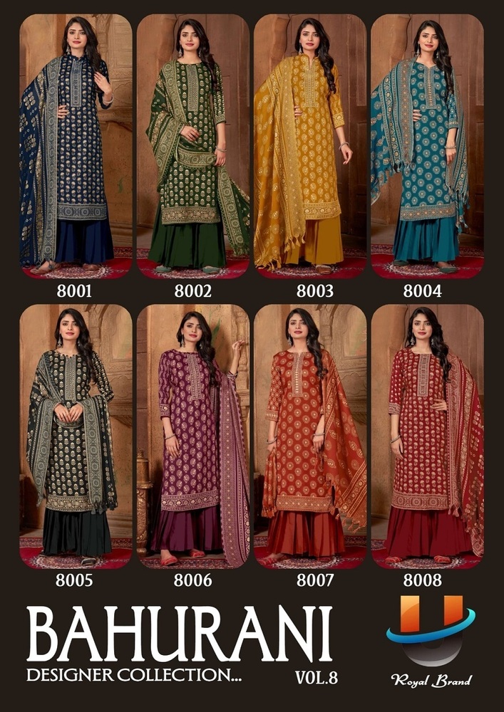 Royal Bahurani Vol-9  Dress Material