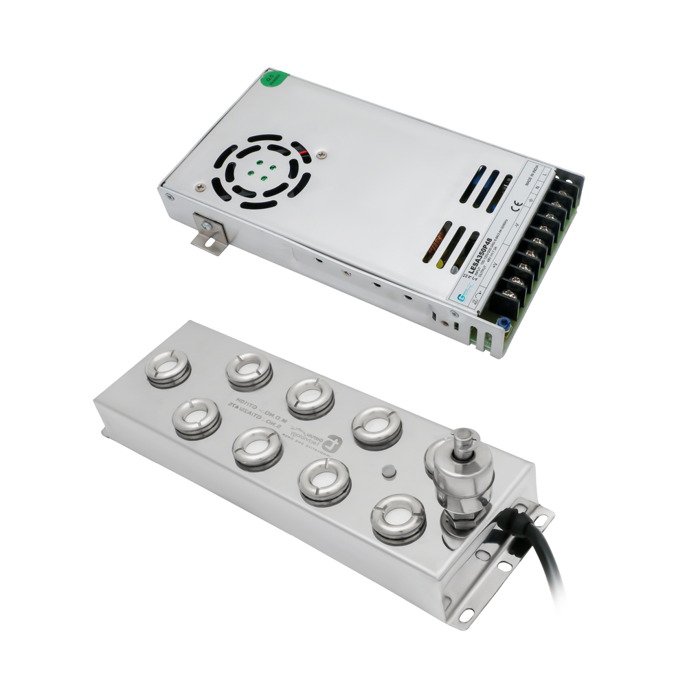 10 Head Mist Maker With Smps - Color: Silver