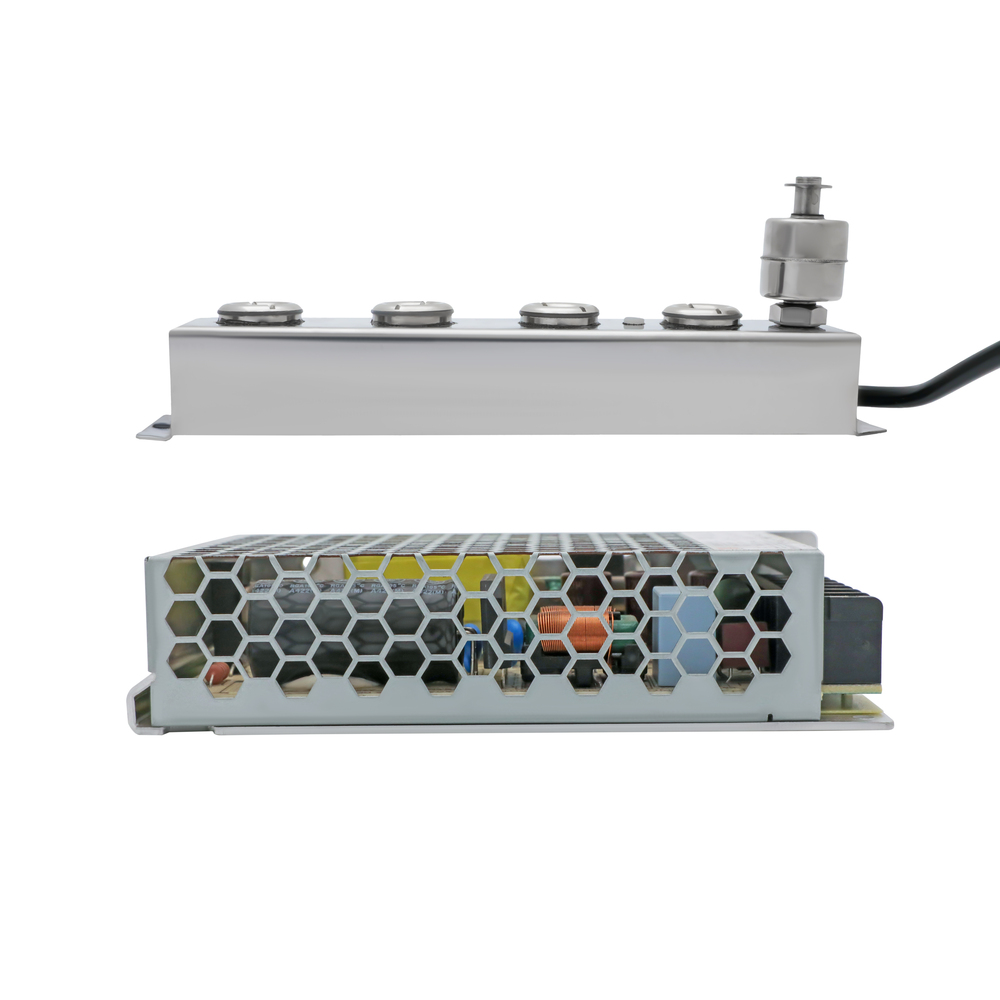 4 Head Mist Maker With Smps - Color: Silver