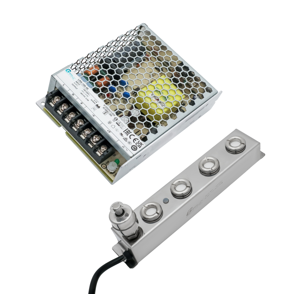 4 Head Mist Maker With Smps - Color: Silver