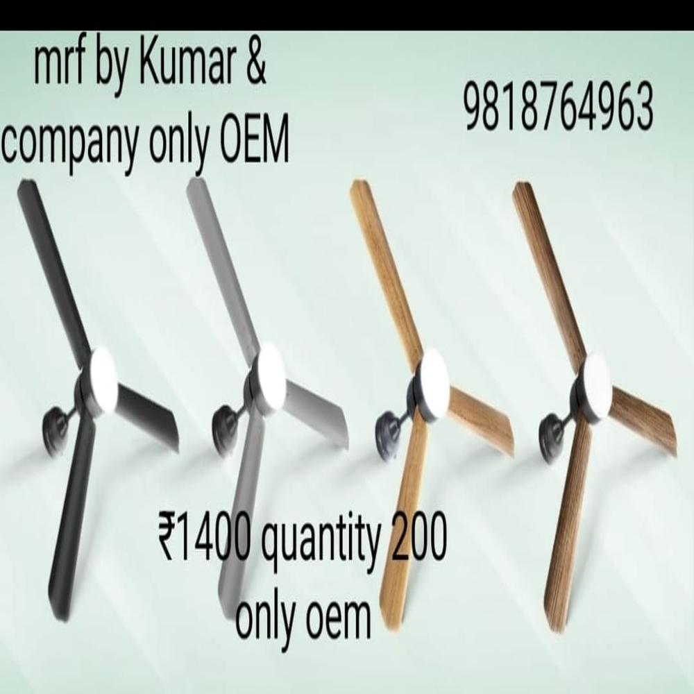 Electric Ceiling Fan - Blade Diameter: 48"  Meter (M)