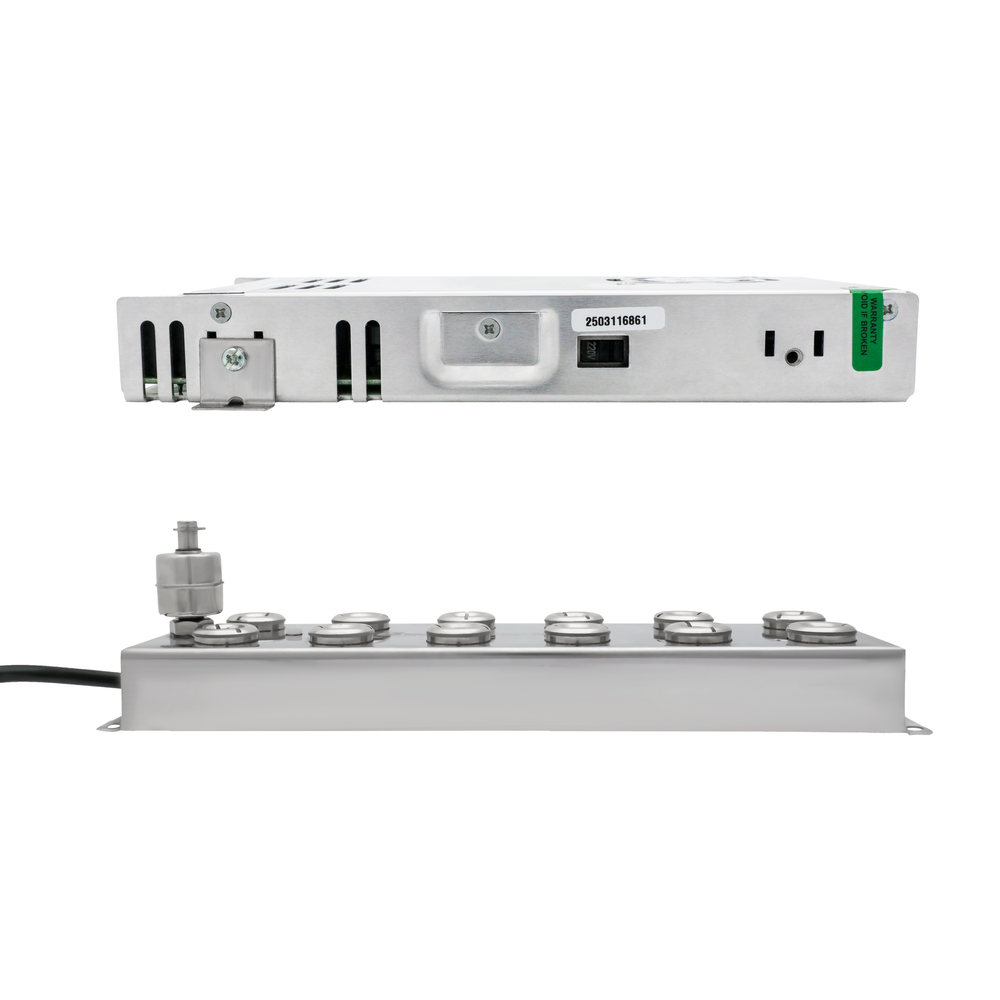 12 Head Mist Maker With Smps - Color: Silver