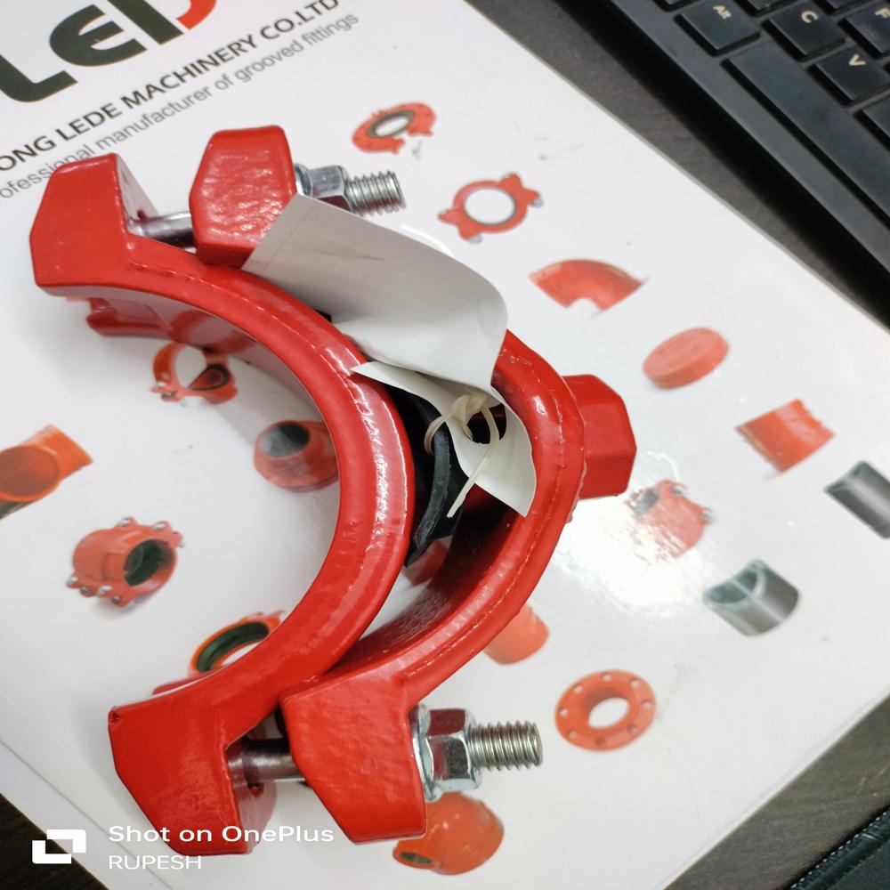 Xgqt04 Mechanical Tee Threaded Outlet - Color: Red