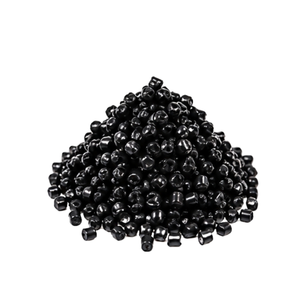 Hdpe Pe 63 Granules Next To Virgin - Color: Black