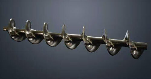 Auger Screw With Funnel Pipe - Feature: High Efficiency