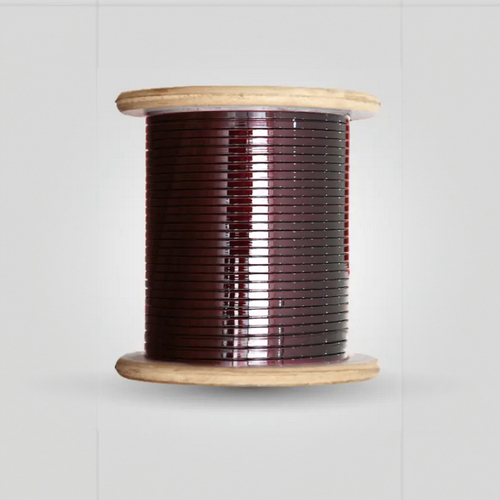 Rational - Dc Enameled Rectangular Copper Strips - Color: Polyester Brown