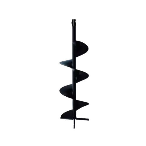 8 Inch Petrol Earth Auger Drill Bit - Color: Black