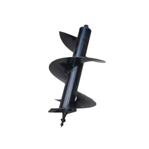 16 Inch Black Petrol Earth Auger Spiral Drill Bit - Feature: Stable Operation