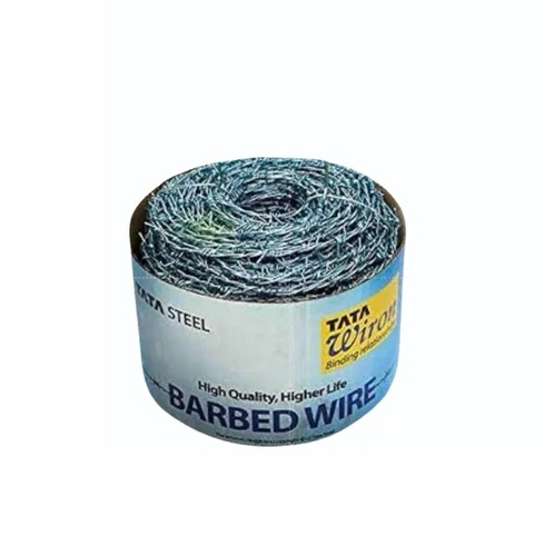 Barbed Wire Fencing - Color: Gray