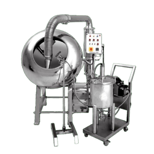 Stainless Steel Coating Pan Machine - Capacity: 5 Kg