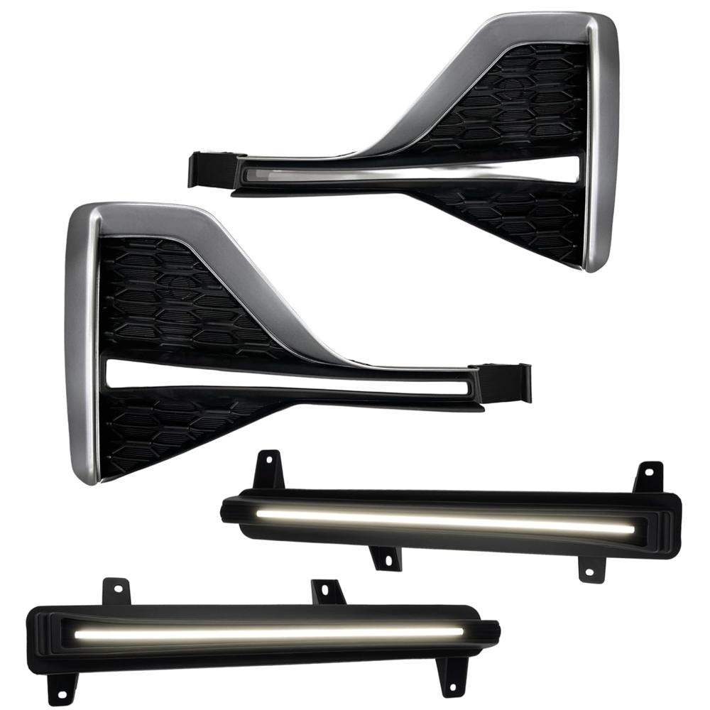 K D LED Fog Lamp Set for Tayata Innova Hycross, Left & Right Side, 2023-Present Models