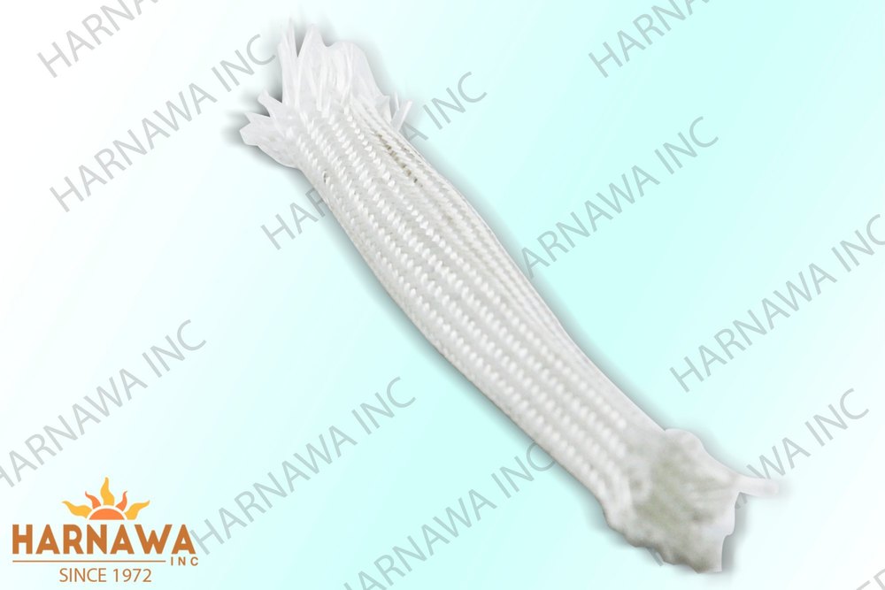 Braided Unvarnished Fiberglass Sleeve