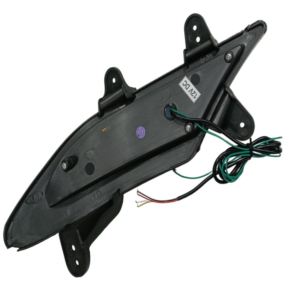 K D Led Bumper Reflector Lights For Hyundai Creta 2020-2024 / Alcazar 2021-2023, Left & Right Side - Dimension (L*w*h): 30*30*15 Centimeter (Cm)