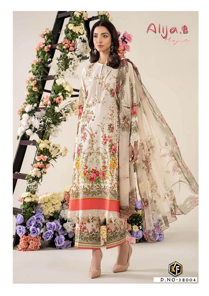 Kevalfab Alija B Vol-38  Karachi Dress material