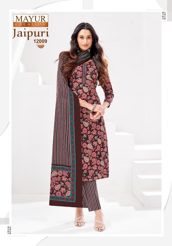 Mayur Jaipuri Vol-12  Dress Material
