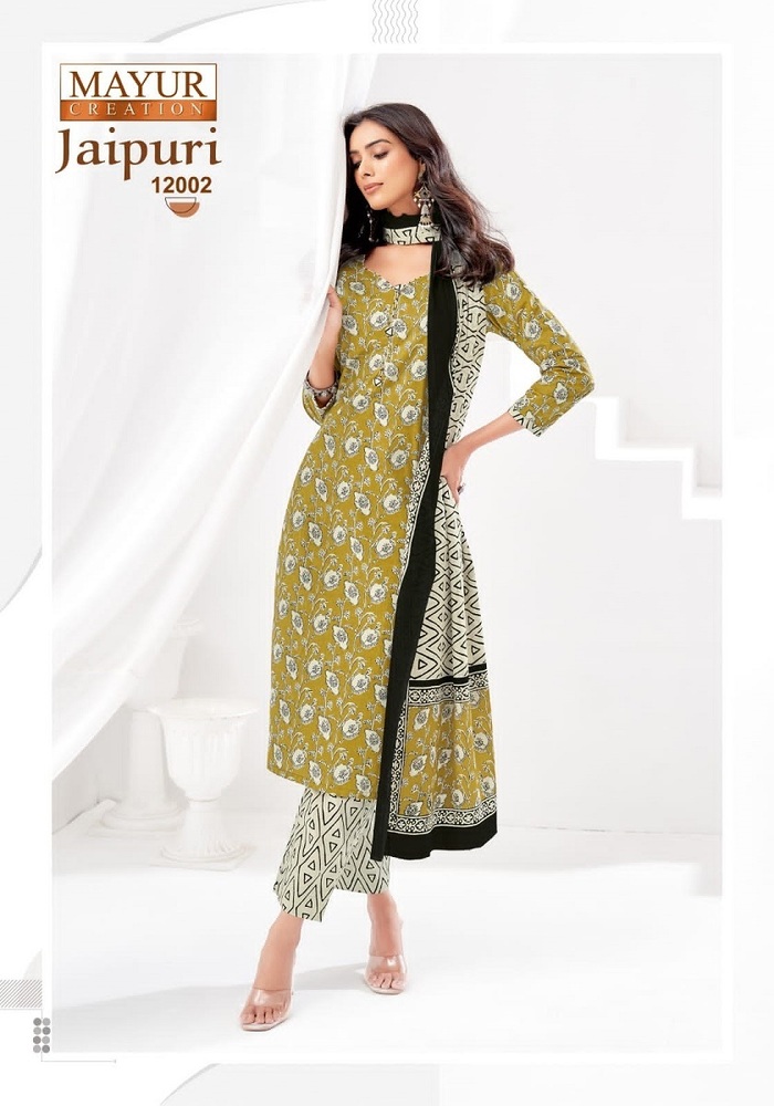 Mayur Jaipuri Vol-12  Dress Material