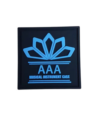 Silicone Rubber Labels - Color: Black