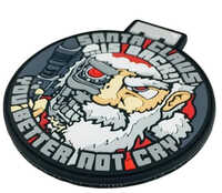 3mm Rubber Silicon Garment Patch - Badge Type: Pin