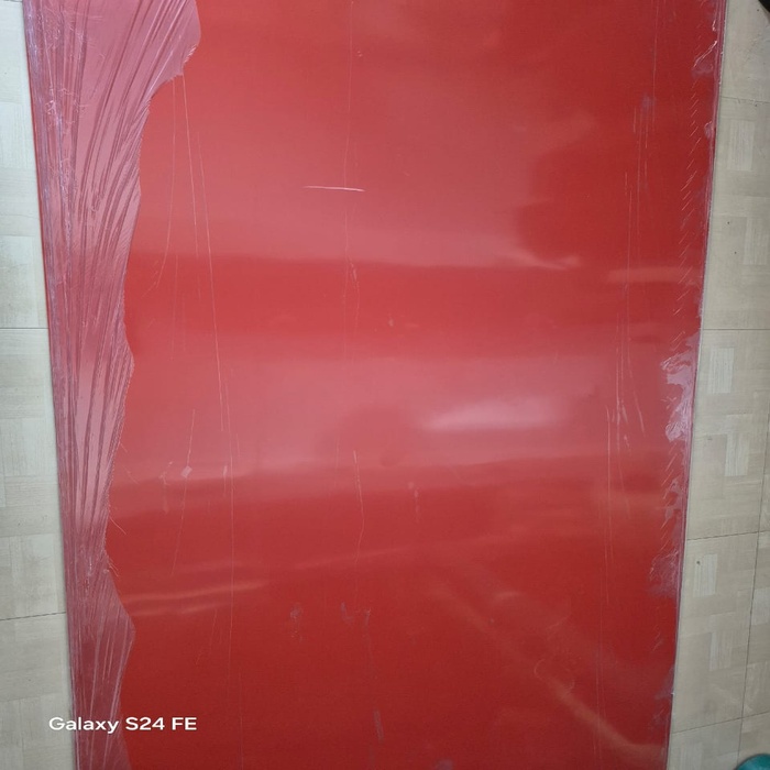 Red Silicon Rubber Sheet - Color: Multicolor