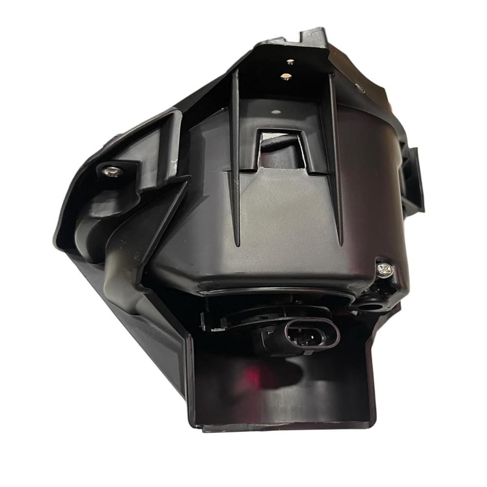 K D Fog Lamp Set for Fortuner 2004-2011 Complete Kit with Covers & Wiring Black