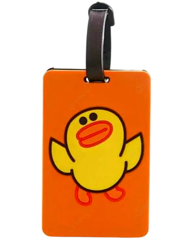 Custom Silicone Luggage Tags - Hardness: Soft