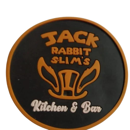 Rubber Tea Coaster - Color: Black