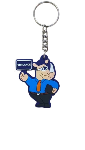 Customize Bike Silicon Keychains - Color: Multicolor