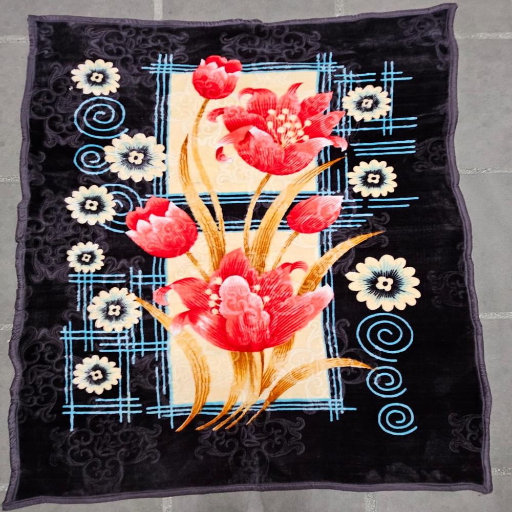 PRINTED MINK BLANKET
