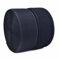 Loop Fastening Tape - Color: Black