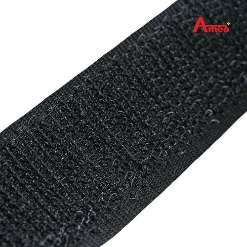 Sat Grip Self Adhesive Hook And Loop Tapes - Color: Black