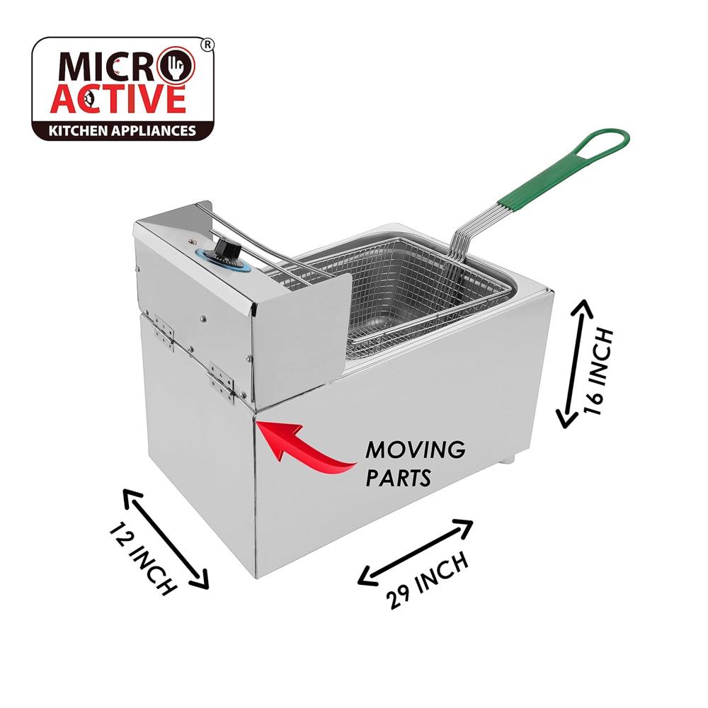 Deep Fryer [ Friench Fryer ] 5Ltr. ELE.+GAS