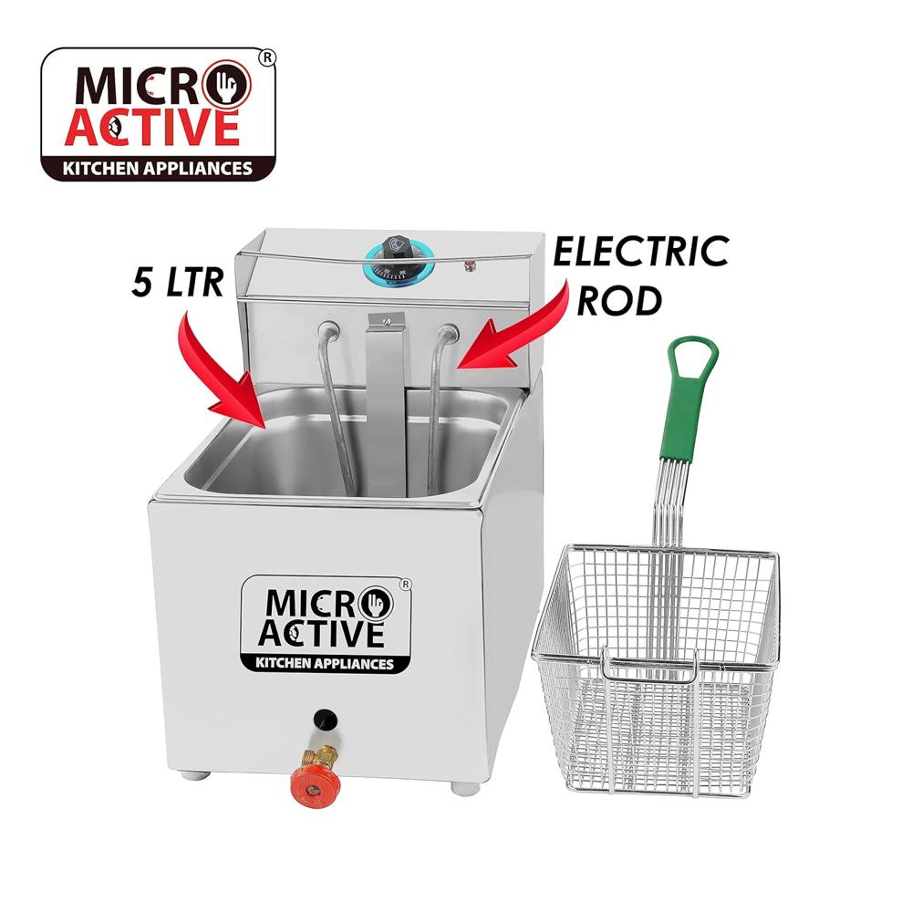 Deep Fryer [ Friench Fryer ] 5Ltr. ELE.+GAS