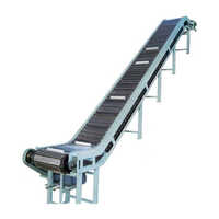 Chain Conveyor - Ms Material, Customizable Sizes, Grey Color, Polished Surface Finish, 220/440 Volts | Industrial Durability, Reliable Warranty, High Efficiency
