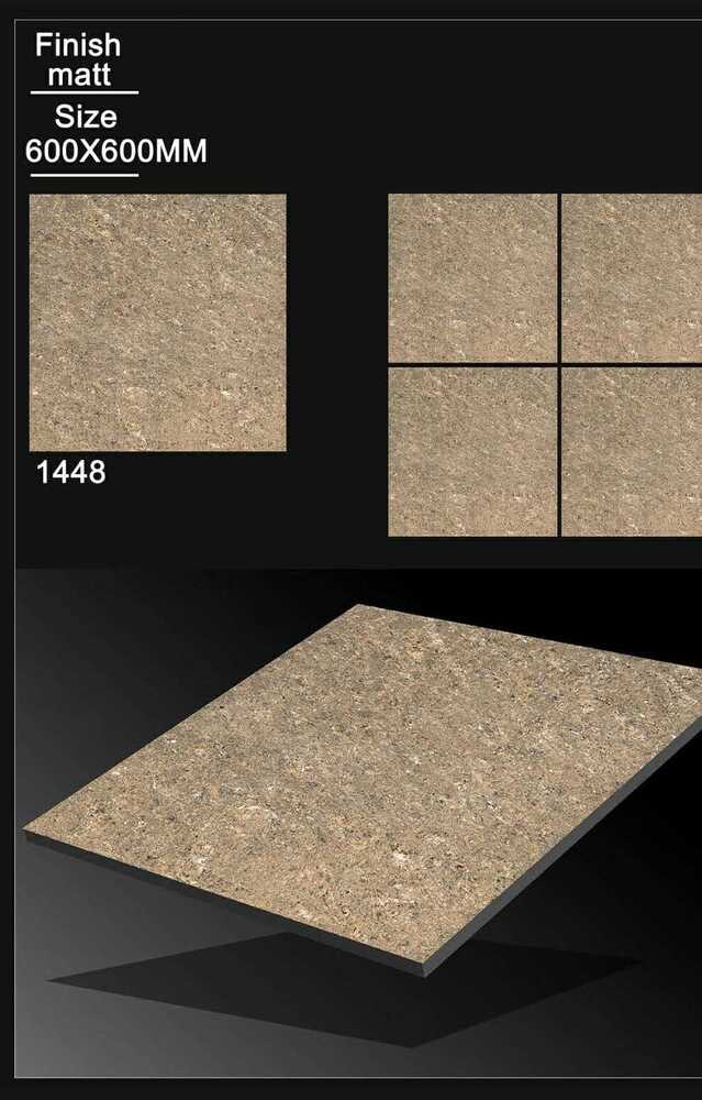 600*600 PORCELAIN TILES DOUBLE CHARGE MATT