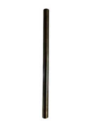 Brass Round Curtain Rod - Color: Metallic Grey