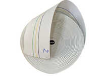1.2mm Polyester Curtain Tape - Color: White