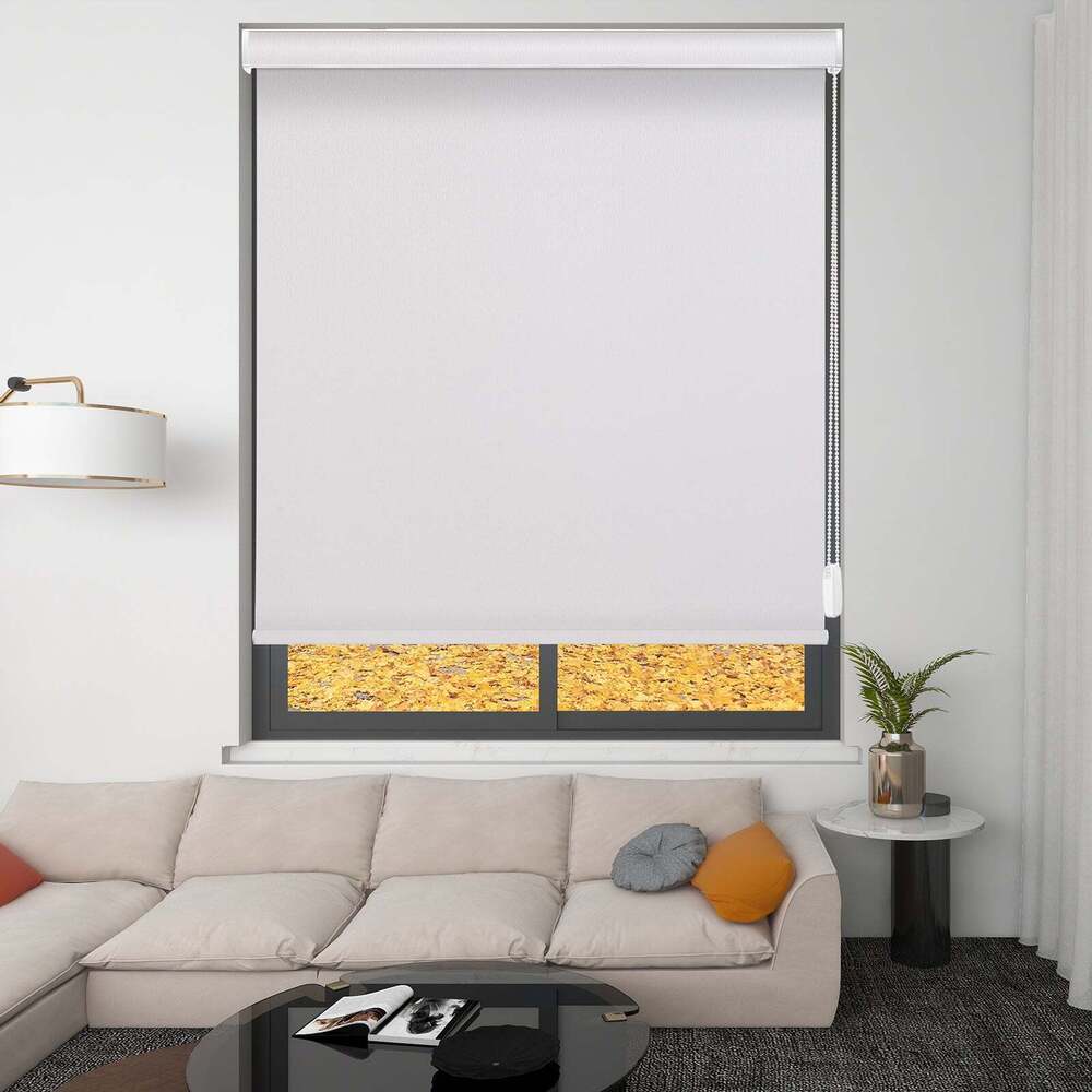 Roller Blinds - Color: White