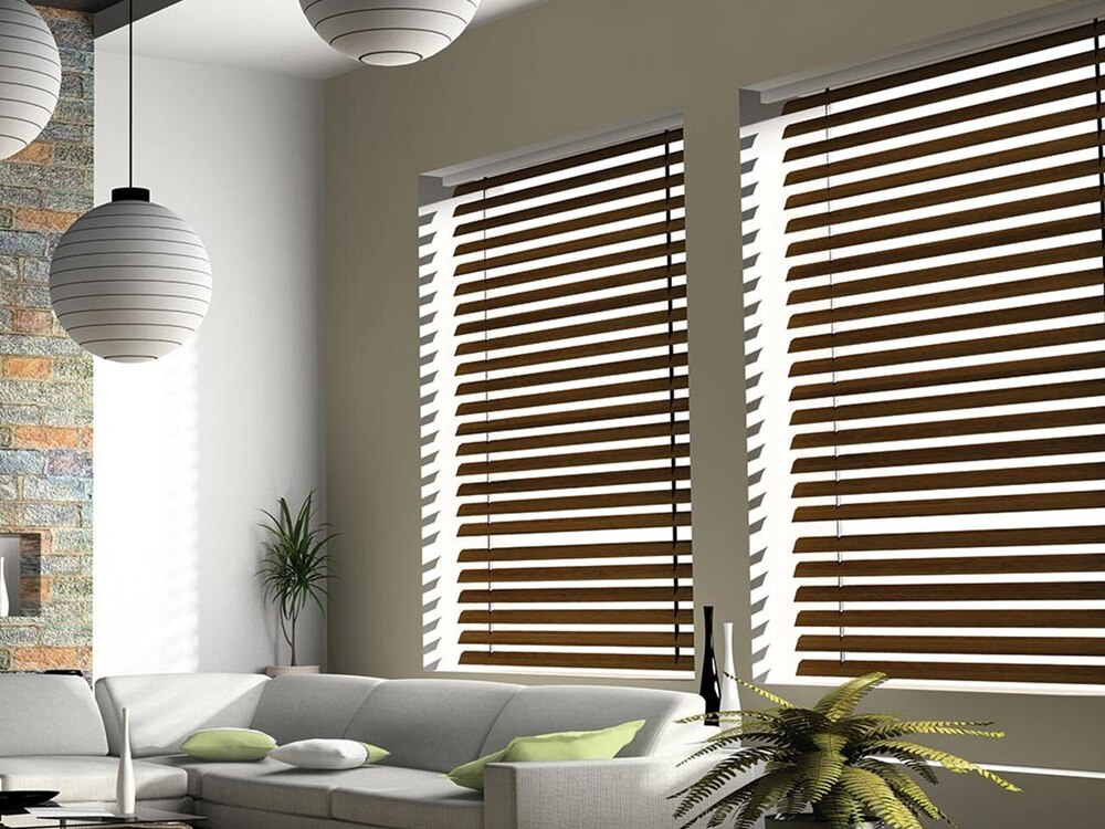 Venetian Blinds - Color: Brown