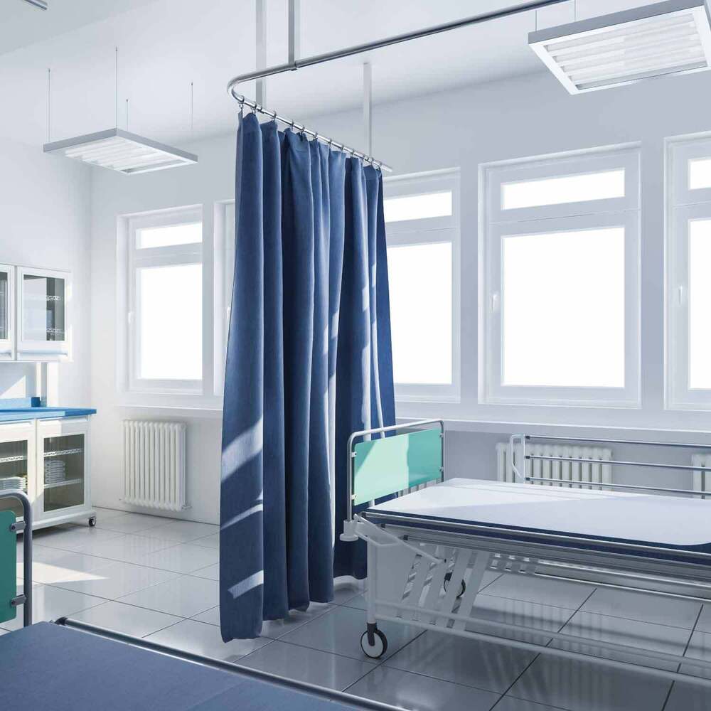 Hospital Curtains With Aluminum Track