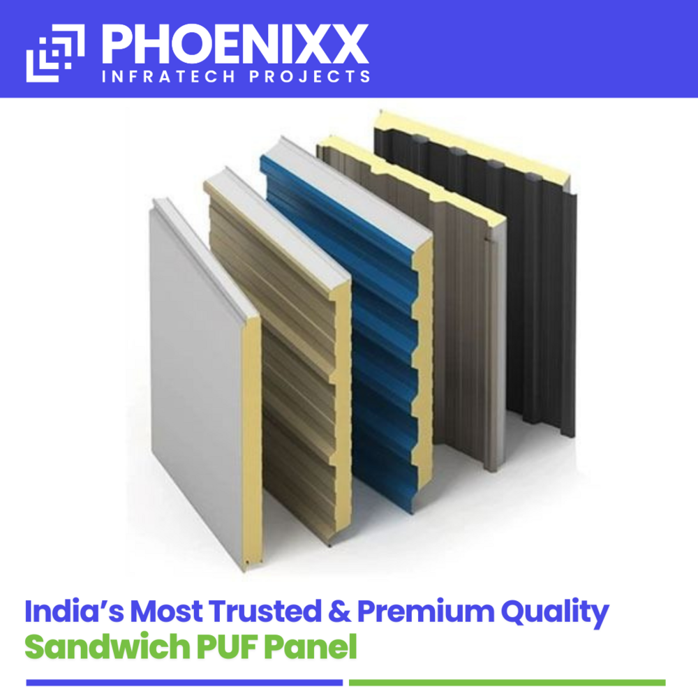 Puf Sandwich Panel For Walls - Color: Various Available at Best Price ...