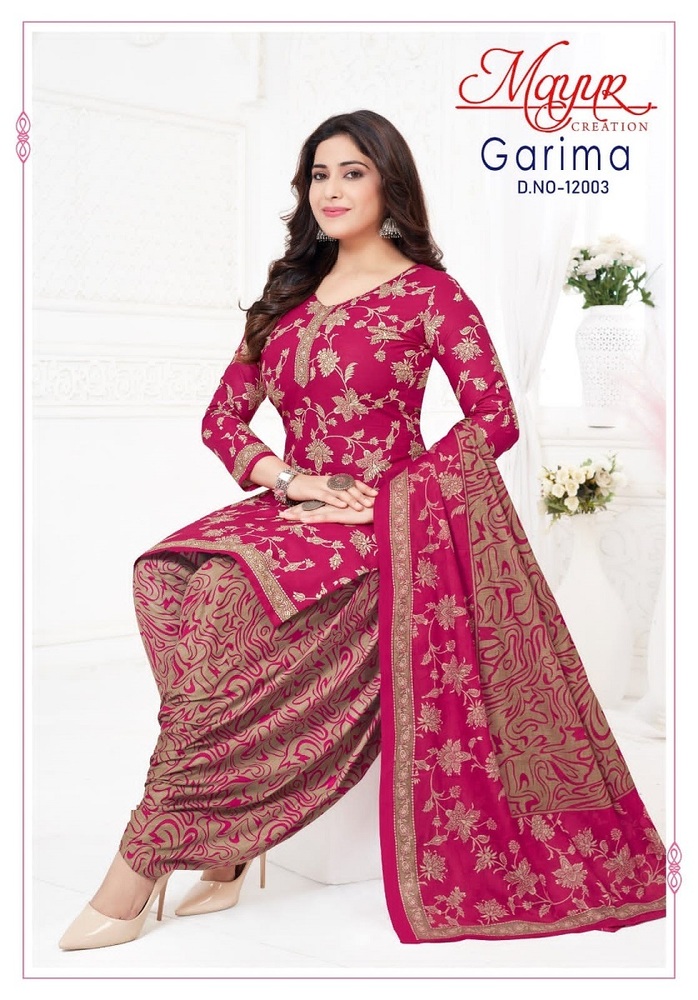 Mayur Garima Vol-12  Dress Material