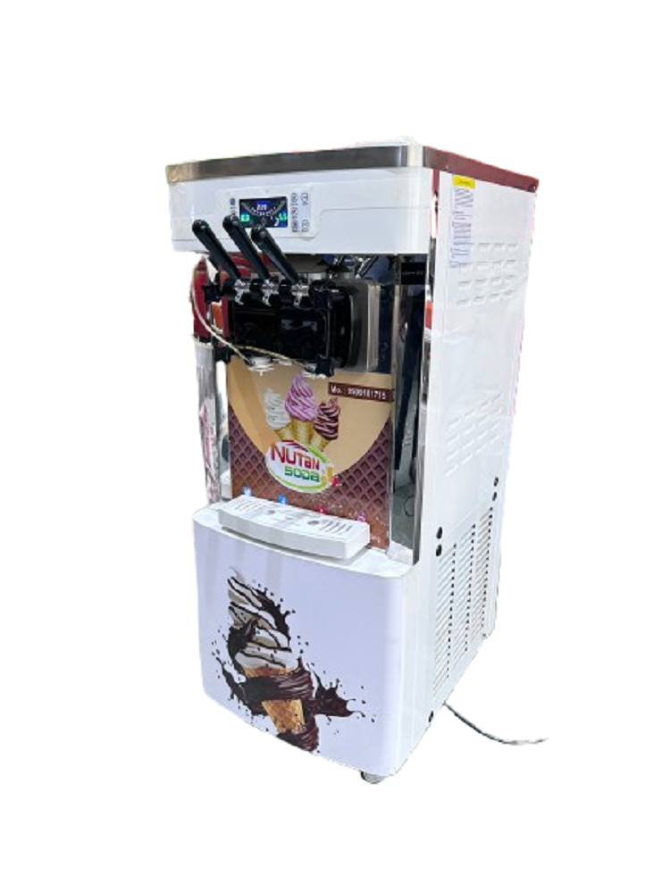 Industrial Softy Ice Cream Machine - Color: Silver