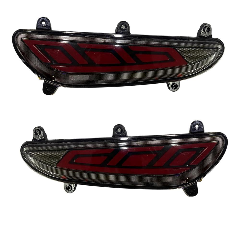 K D LED Bumper Reflector Lights for Hyundai I 20 Type 1 Left & Right Side 2015-2017