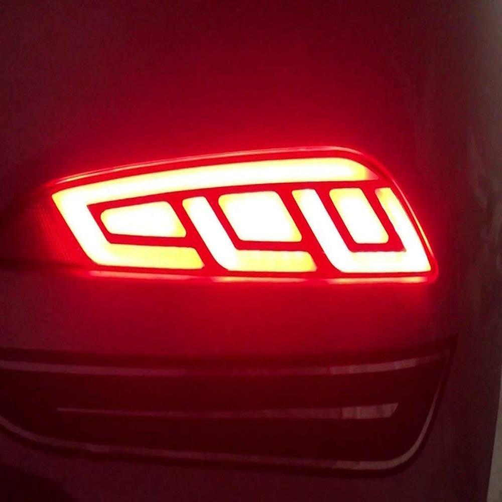 K D LED Bumper Reflector Lights for Hyundai I 20 Type 1 Left & Right Side 2015-2017