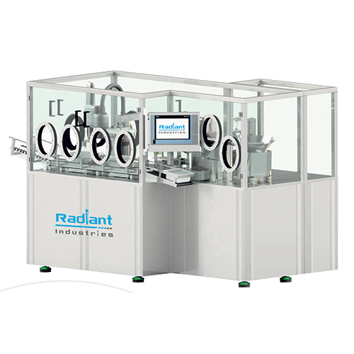 Fully Automatic Prefilled Syringe Filling And Closing Machine For Syringe And Cartridge In Nest - Color: White Silver