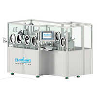 Fully Automatic Prefilled Syringe Filling And Closing Machine For Syringe And Cartridge In Nest - Color: White Silver