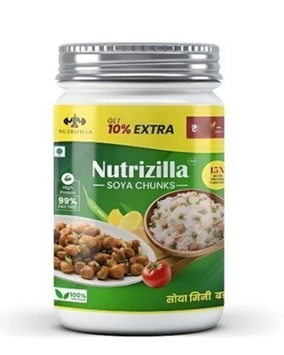 200 Gram Nutrizilla Soya Mini Chunks Jar - Age Group: Adults