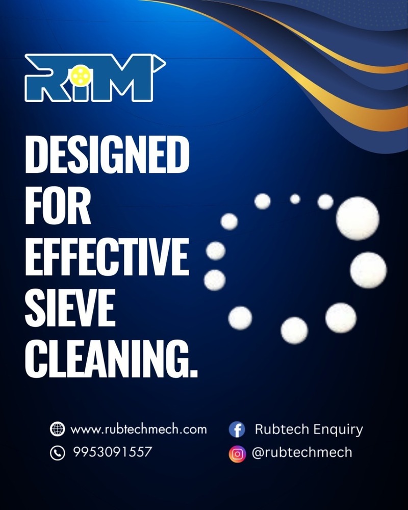 50mm Sieve Cleaning Rubber Ball For Flour, Rice, Grain and Seed Mills