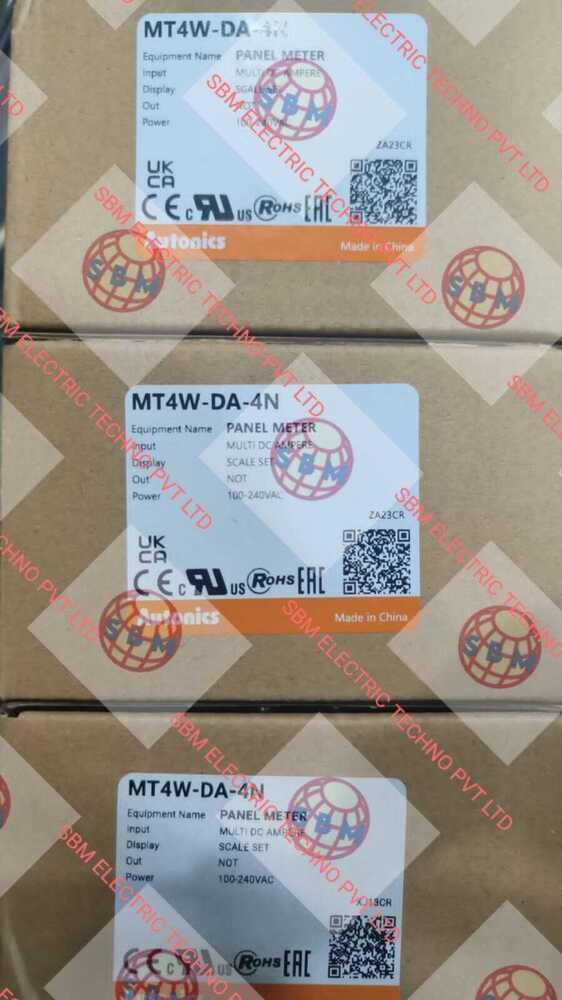 AUTONICS DIGITAL PANEL METER 100-240VAC, MT4W-DA-4N